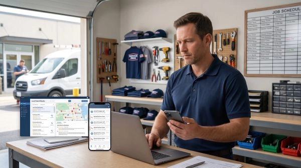 Digital marketing setup designed to generate more home service leads