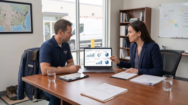 Marketing review to identify missed opportunities for home service leads