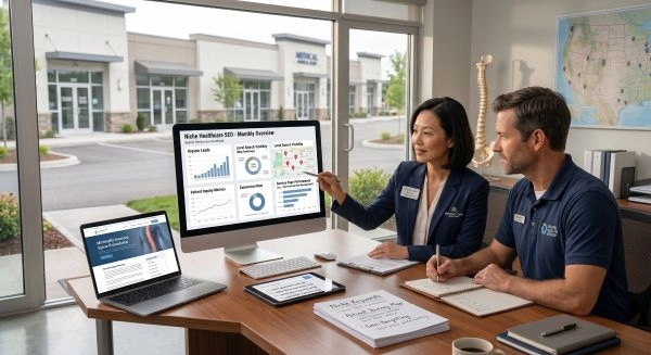 Niche healthcare SEO strategy for Edmonton Foot Clinic and specialized medical practices